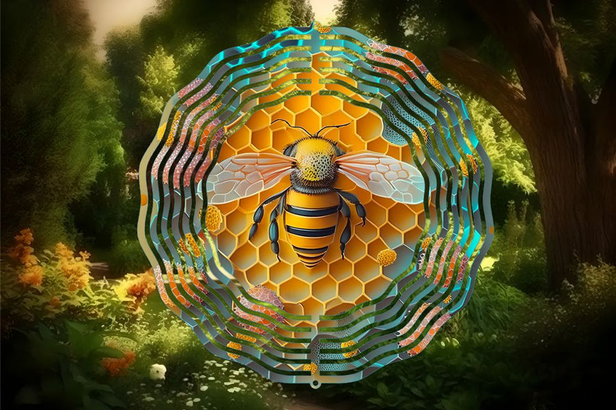 Bee Wind Spinner