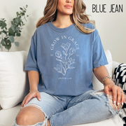 Grow In Grace Comfort Colors Unisex Garment-Dyed T-shirt