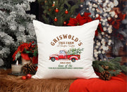 Christmas Vacation Themed Double Sided Pillow Cover