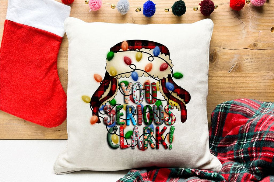 Christmas Vacation Themed Double Sided Pillow Cover