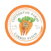 Cottontail Farms Carrot Patch Wreath Sign