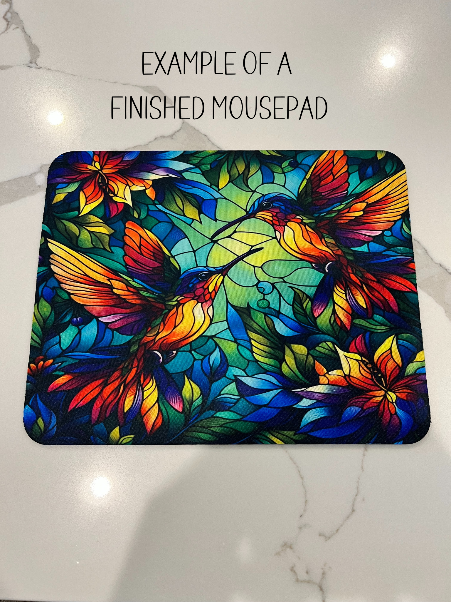 Watercolor Butterflies Mousepad- Mouse pad for desk, Gift