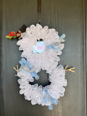 Snowman Wreath