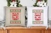 Why Is The Carpet All Wet Todd? Double Sided Throw Pillow Cover, I don't Know Margo, Christmas Vacation