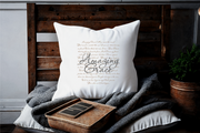 Amazing Grace Throw Pillow Cover