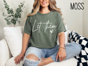 Let Them Inspirational Shirt, Self Love, Gift For Her, Positive Saying Shirt, Mental Health Shirt