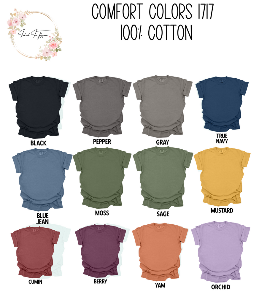 Grow In Grace Comfort Colors Unisex Garment-Dyed T-shirt