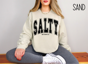 Salty Sweatshirt-Christian Shirt- Religious Apparel-Gift For Her- Bible Verse Sweatshirt- Matthew 5:13